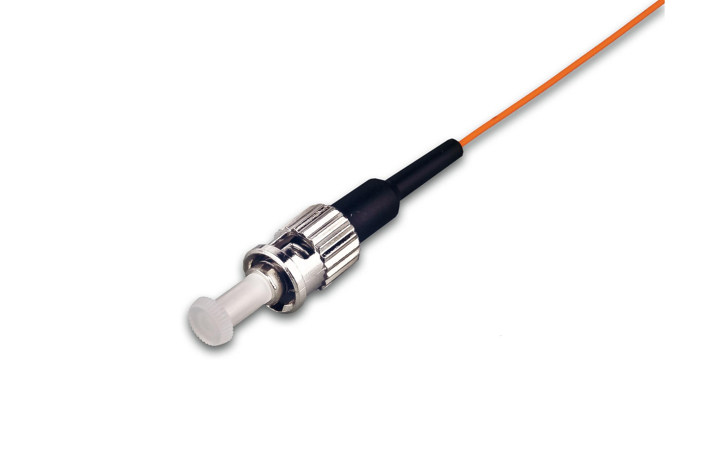 Faserpigtail ST, MM, OM2, 2 m 1 StückFaserpigtail mit ST-Stecker