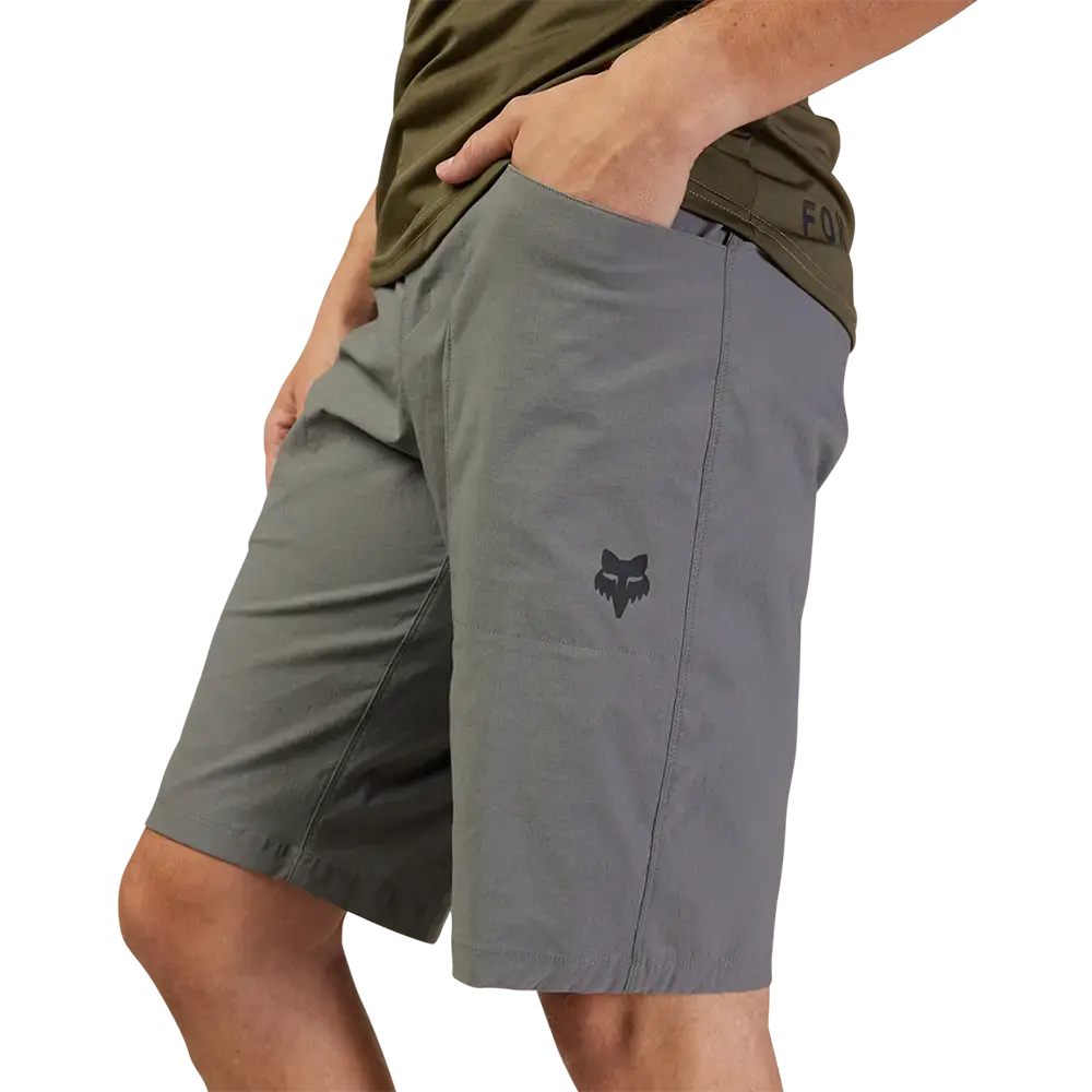 Fox Ranger Lite MTB Fietsbroek Kort Grijs Heren