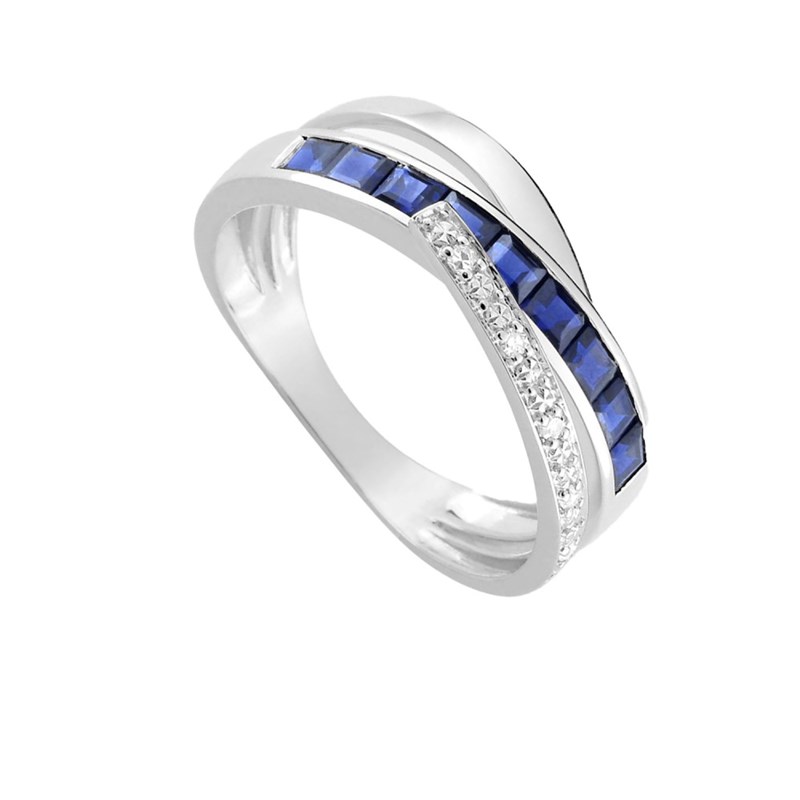 Bague femme - Saphir - Or 18 Carats