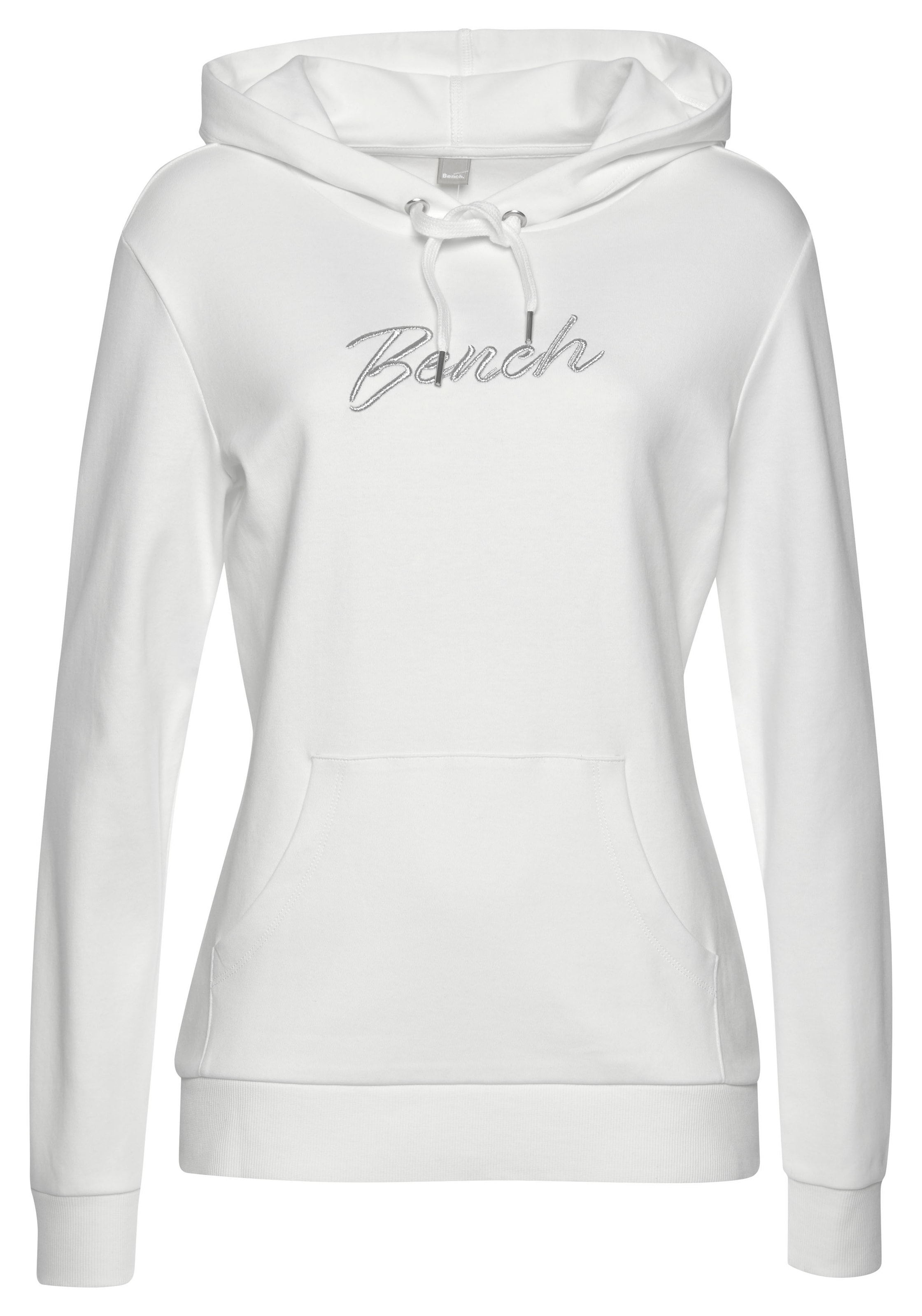 Bench. Loungewear Kapuzensweatshirt , mit glänzender Logostickerei, Loungeanzug, Hoodie