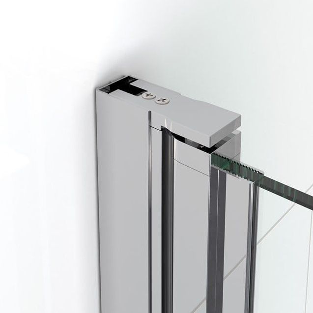 Diamond Douchecabine | 80x60 cm Chroom Helder glas Draaideur Rechthoek