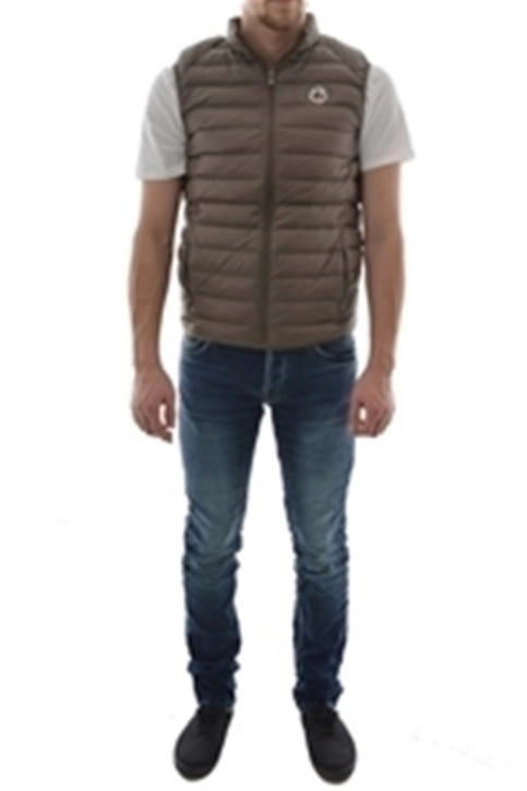 Gilets ss manche jott doudoune sans manchetom 808taupe