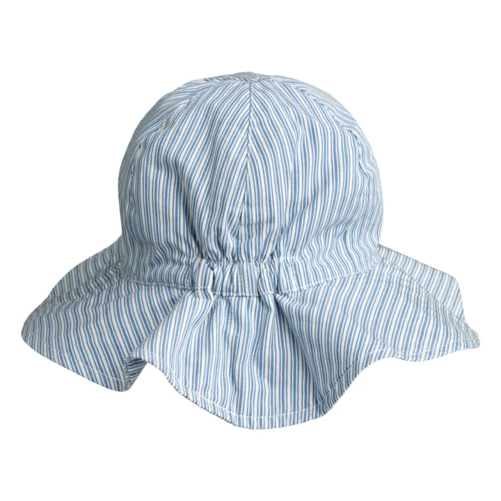 Liewood Chapeau Amelia Rayé Coton Bio | Bleu