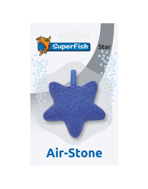 Superfish Luchtsteen Ster Model - Beluchting - Blauw 1 stuk