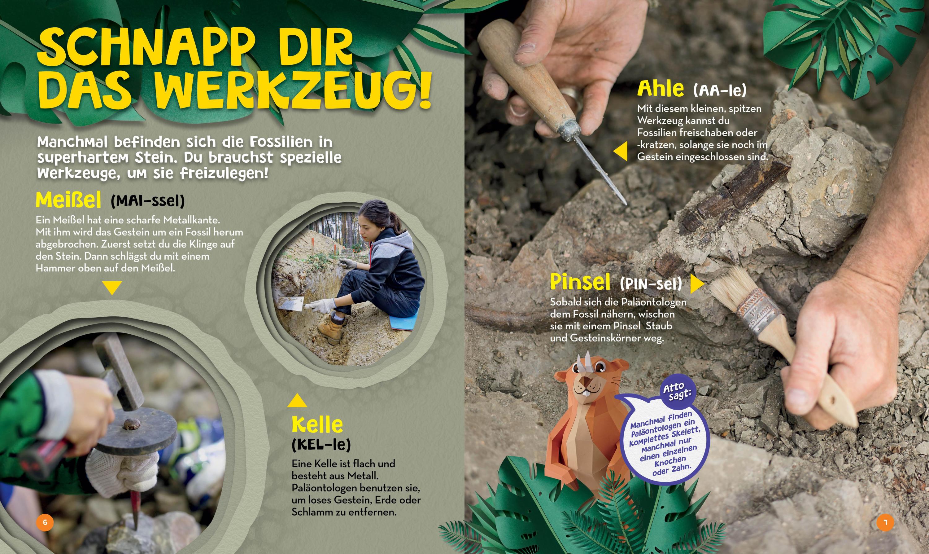 Große Wörter für kleine Paläontologen. Das Dino-Wörterbuch, das jeder Mini-Forscher braucht