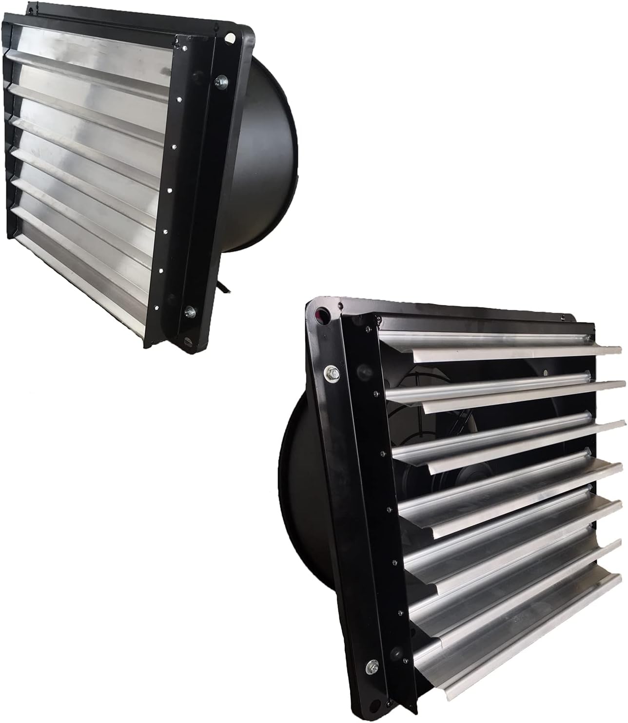 Axialventilator 500 mm - Wandventilator Industrie-Lüfter 6500 m³/h - Absaugung Lüftung Ventilator Metall - 370 W, 1380 U/min, 72 dBA