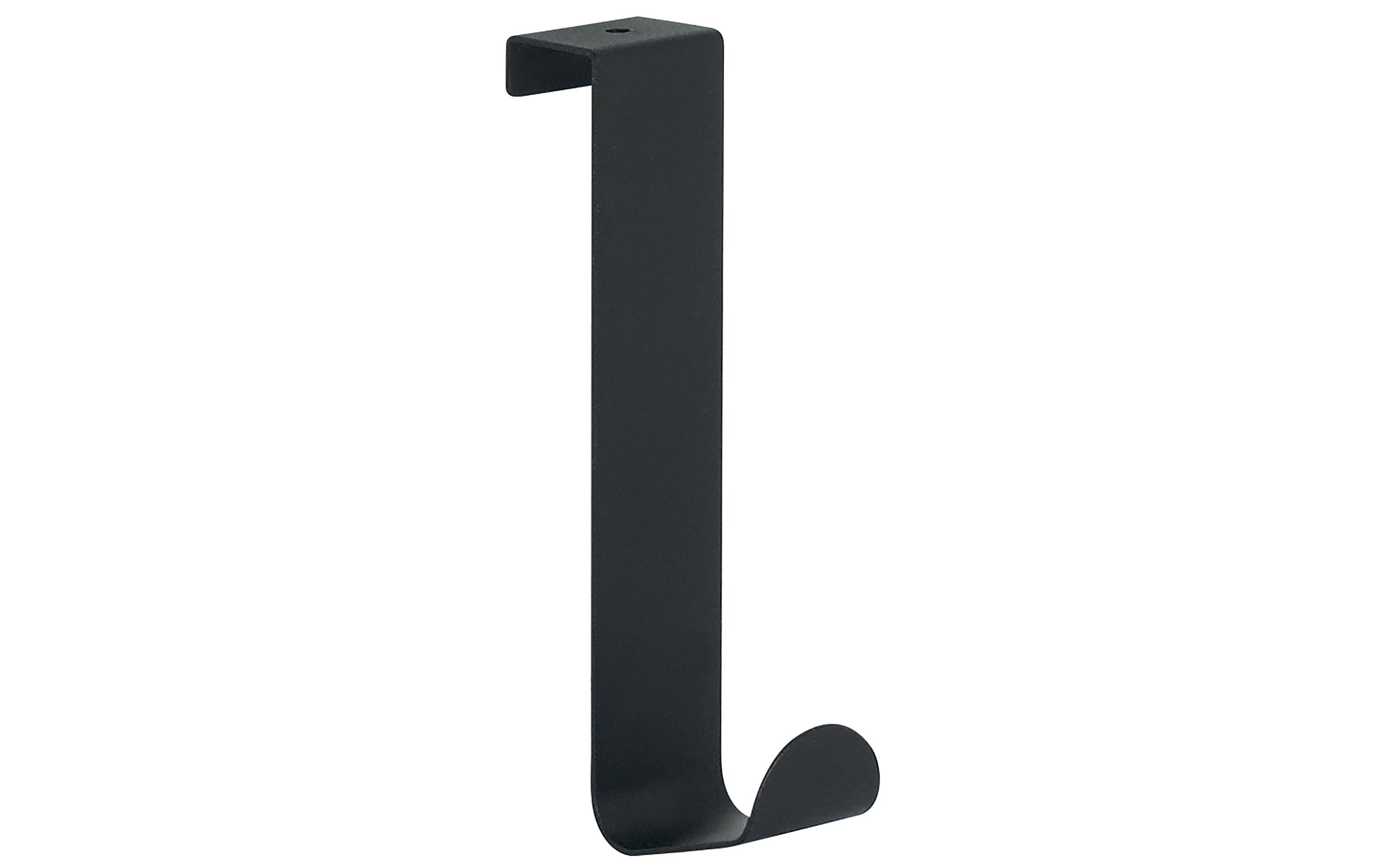 Wandhaken Schwarz, 1.9 cmTürhaken