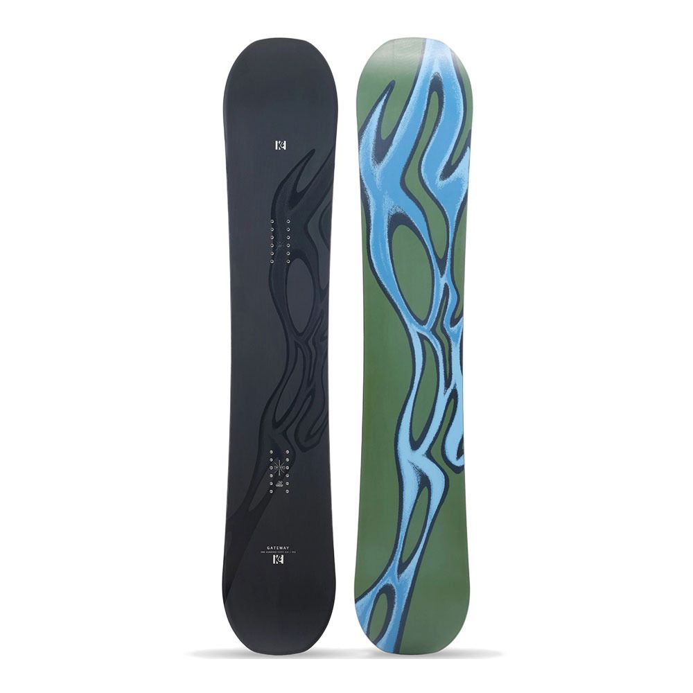 K2 GATEWAY 2024 - Snowboard all mountain Homme black/green/blue