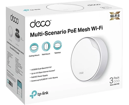 TP-Link Deco X50-PoE(3-pack)