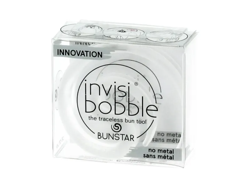 Invisibobble INVISIBOBBLE_Bunstar The Traceless Bun Tool spiralka do stylizacji koka Ice Ice Lady