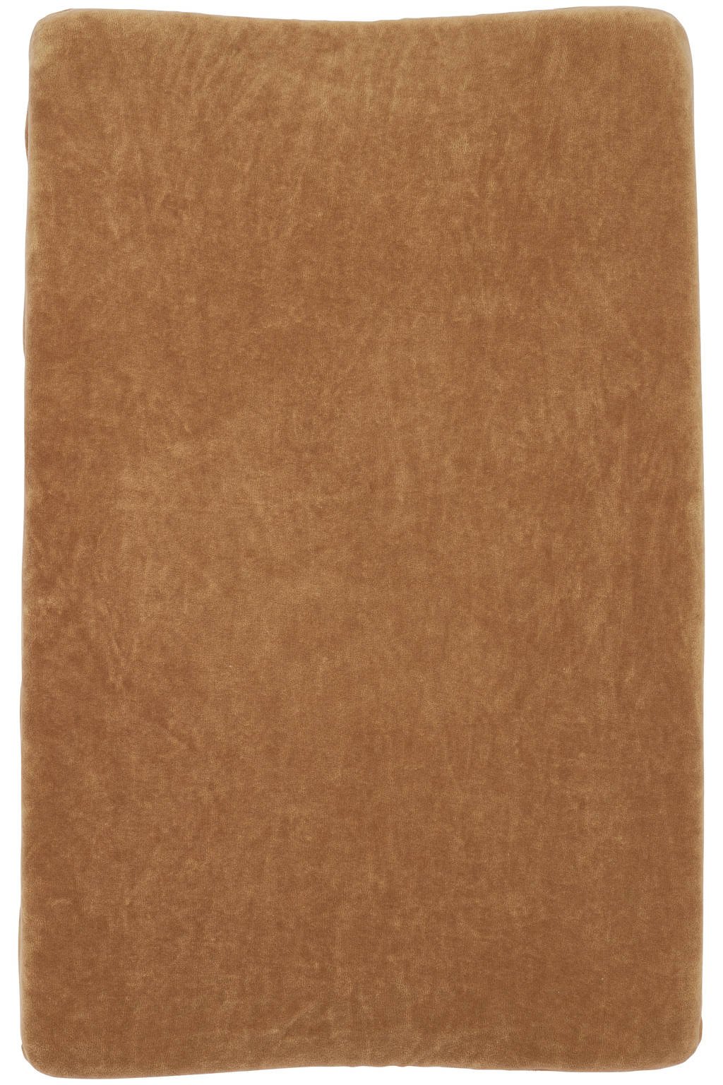 aankleedkussenhoes Velvet 50x70 cm Toffee