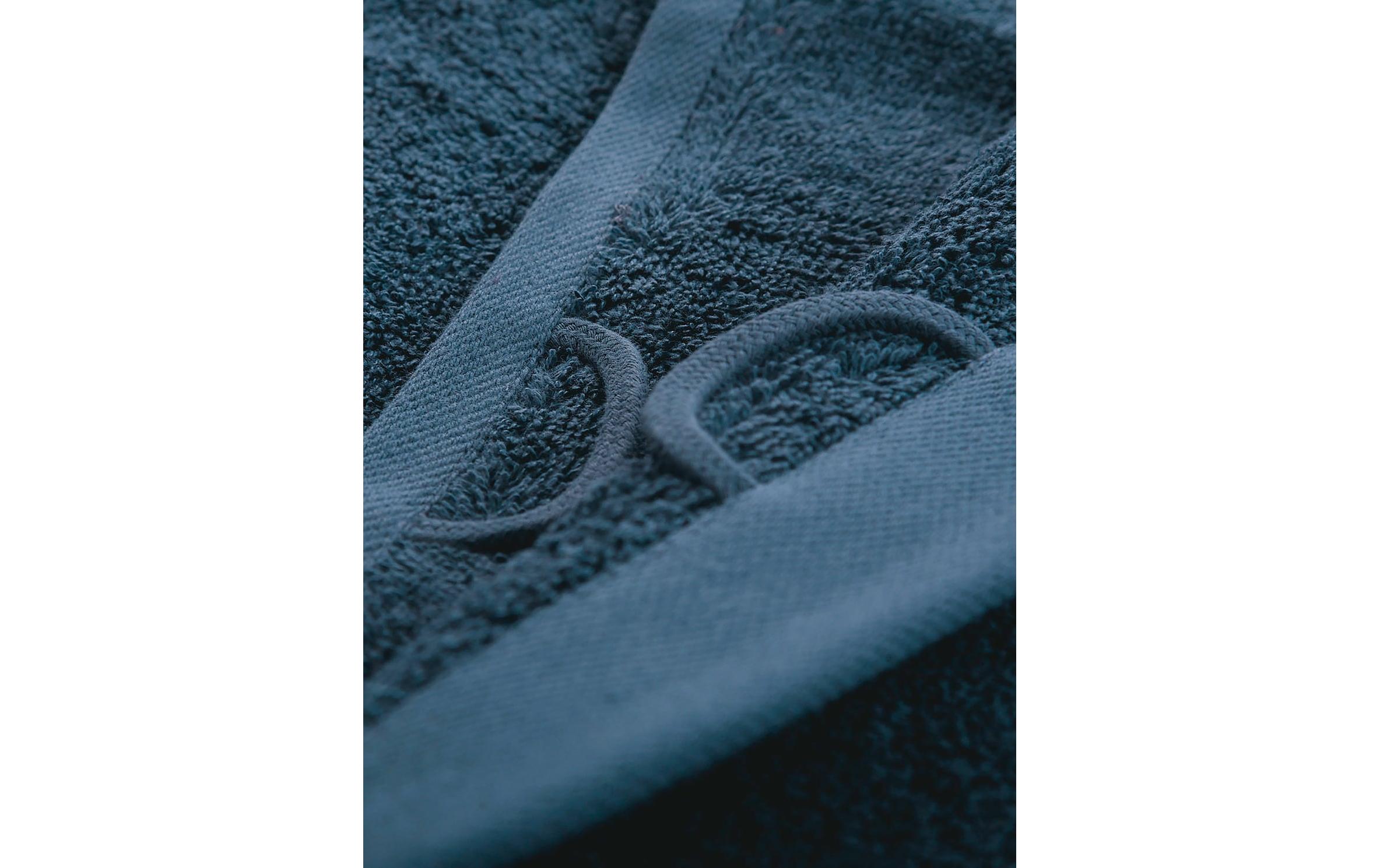 Badetuch 200 x 80 cm, Blau/Dark BlueBaumwolltuch