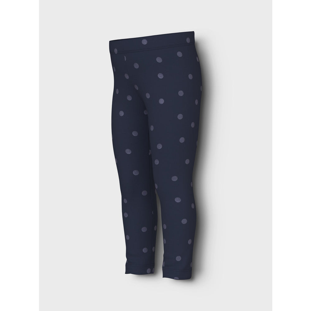 Køb Name It Navy Blazer Blue Ice Nmfvivian Glitter Leggings