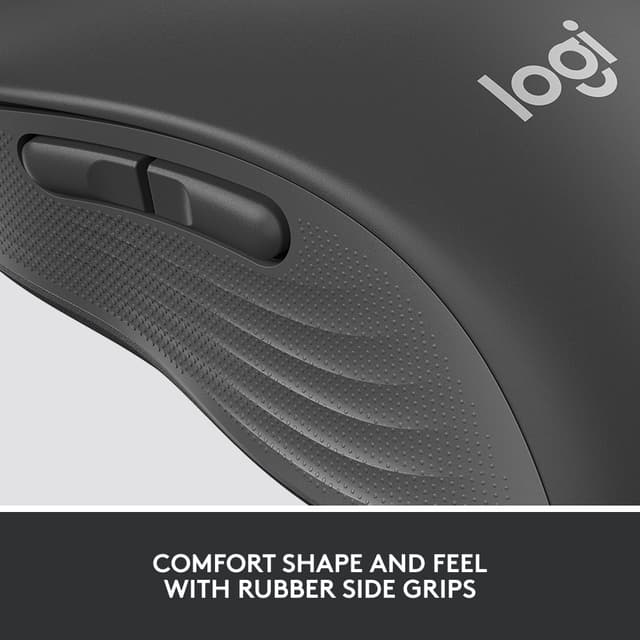 Logitech Signature M650 Large Wireless Mouse (Graphite)