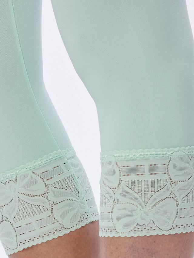 Capri-Leggings mit Schleifenspitze