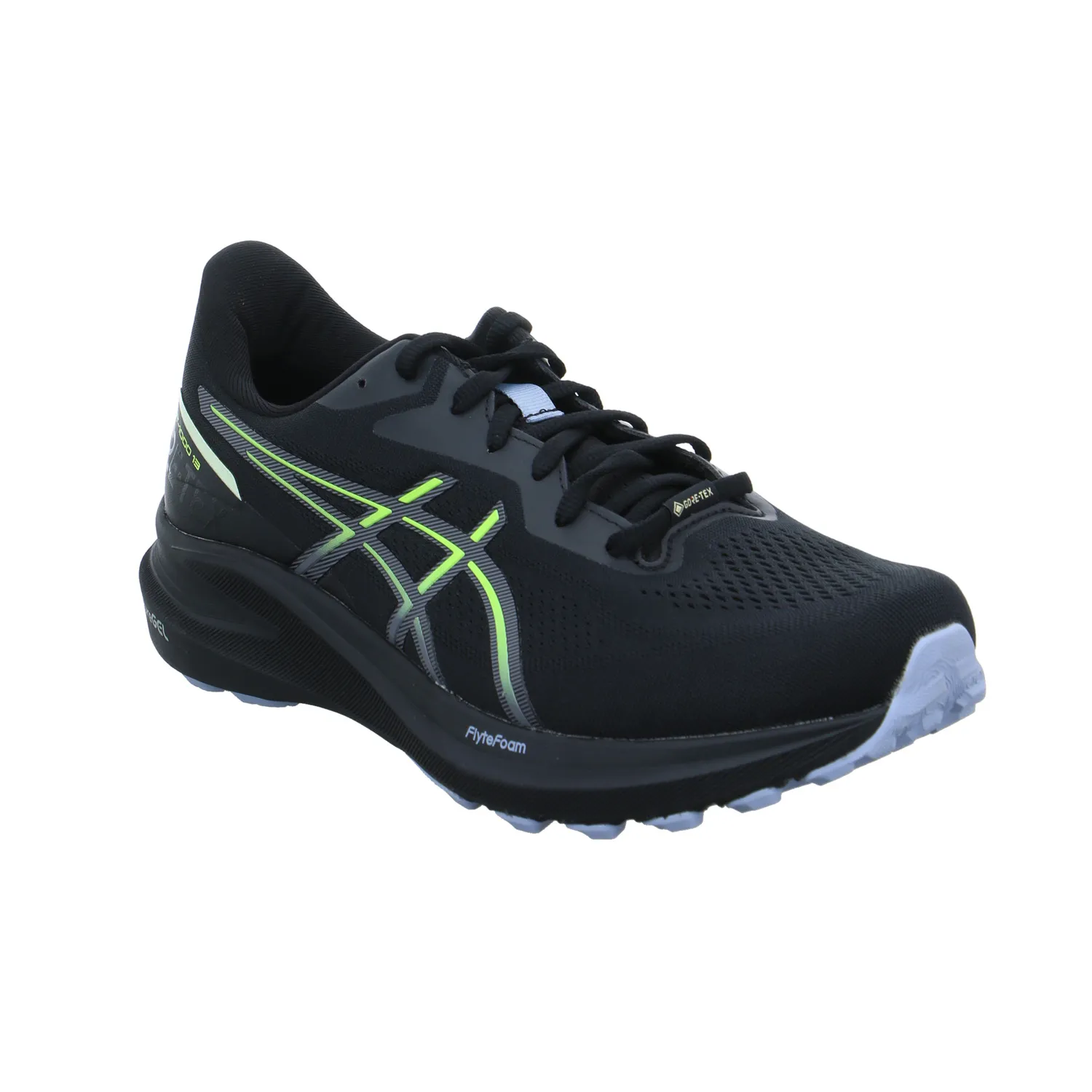 ASICS Running Crossschuhe Schwarz Synthetik  Gel GT-1000 GTX