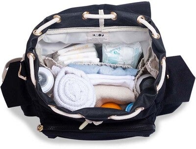 KAOS Ransel Stelleveske, Black/Natural