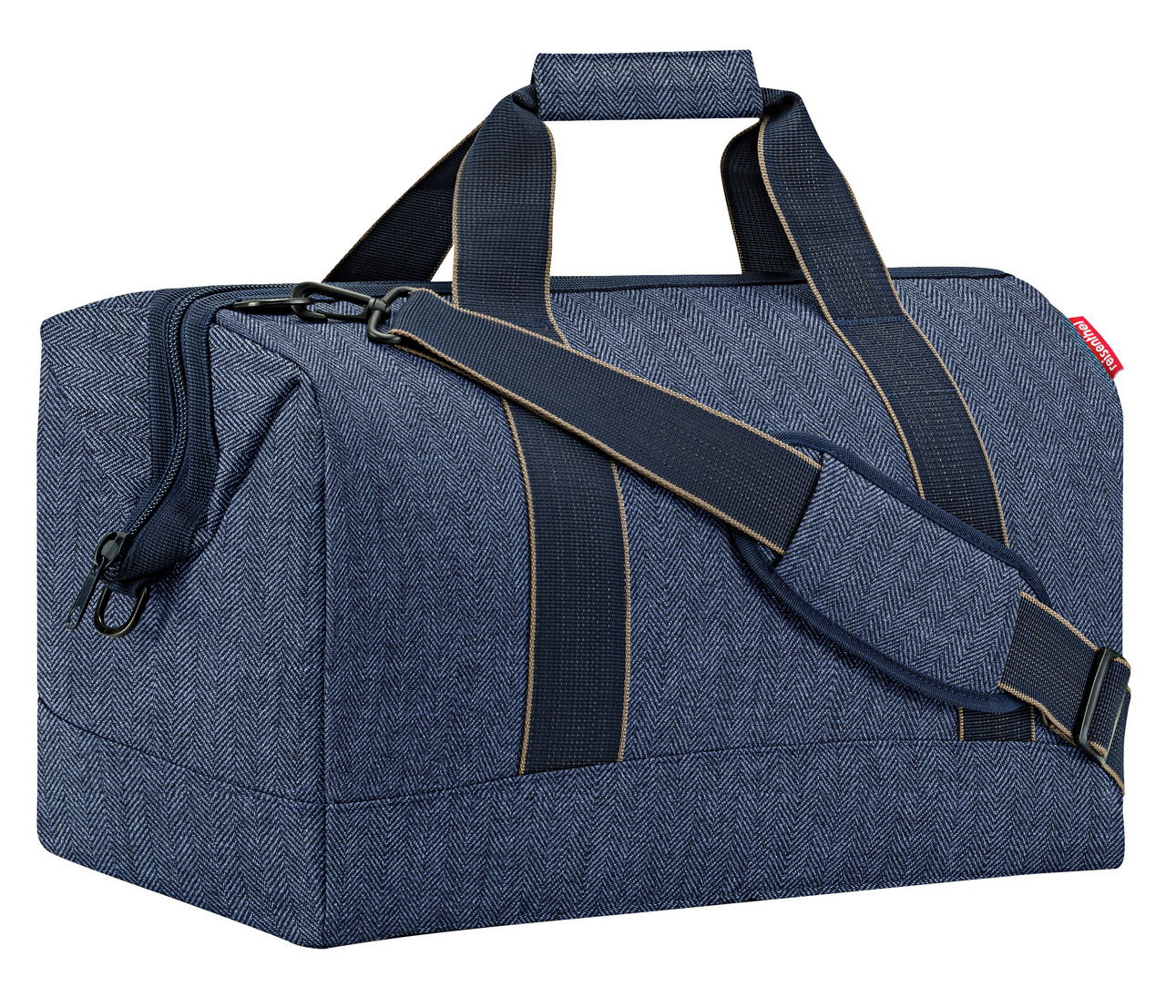Reisenthel Allrounder L HERRINGBONE DARK BLUE