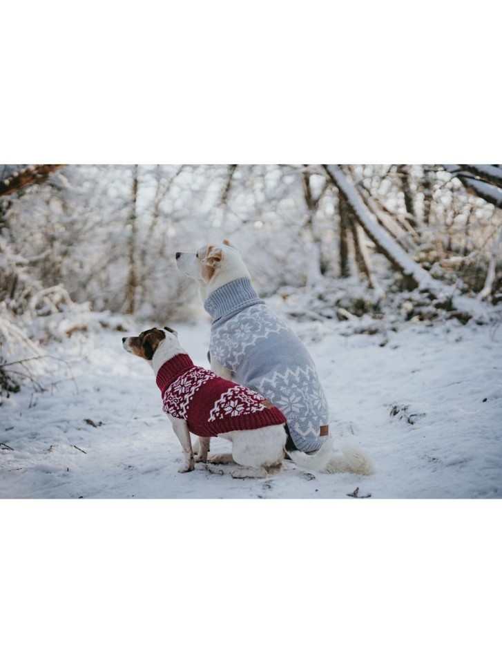 Hunter - Hundepullover Birka 30, rød