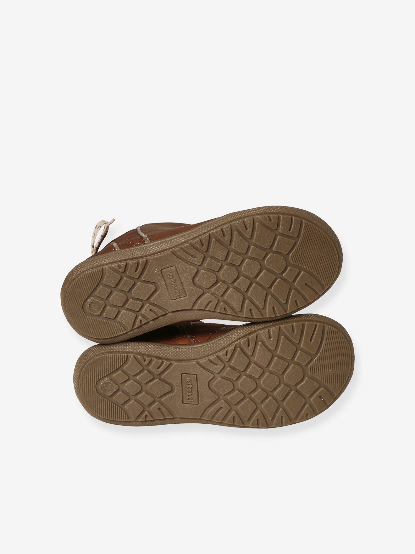 Botas com zíper para meninas