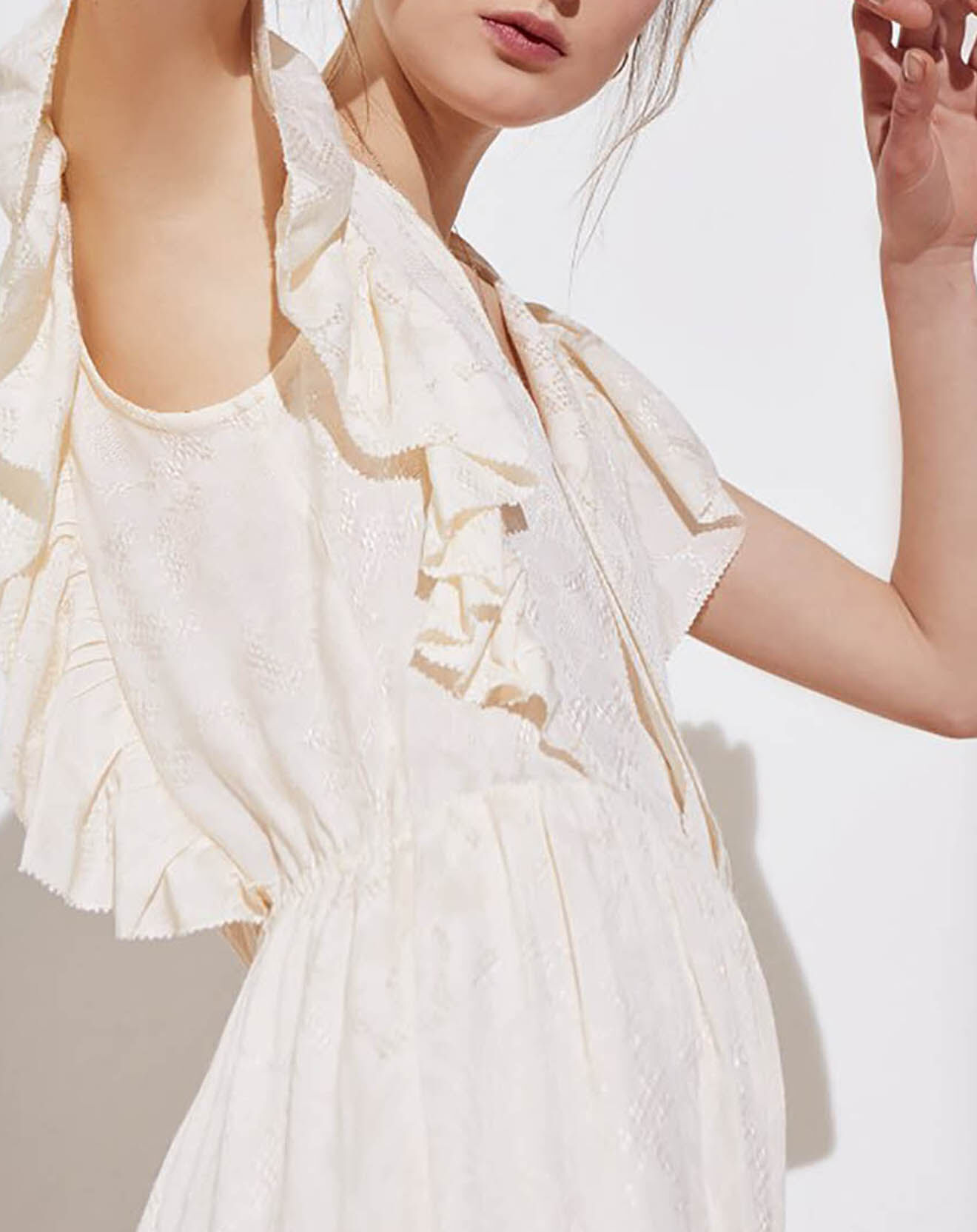 Swildens Robe Sinon écru/off white