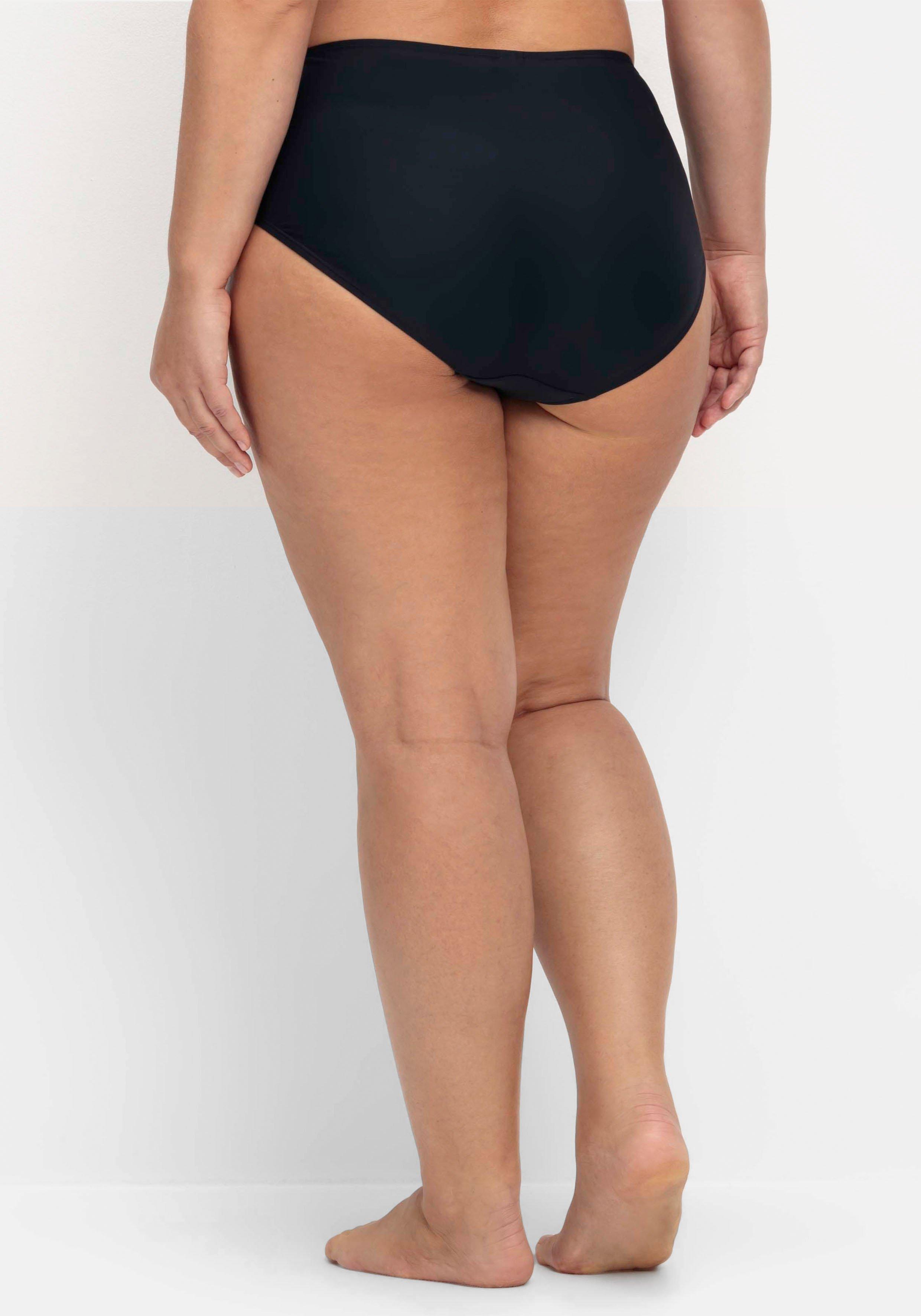 Bikinihose in hohem Schnitt, mit Shaping-Einsatz