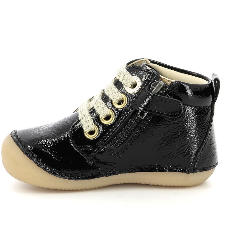 Kickers Kickers Sonizip Noir Vernis