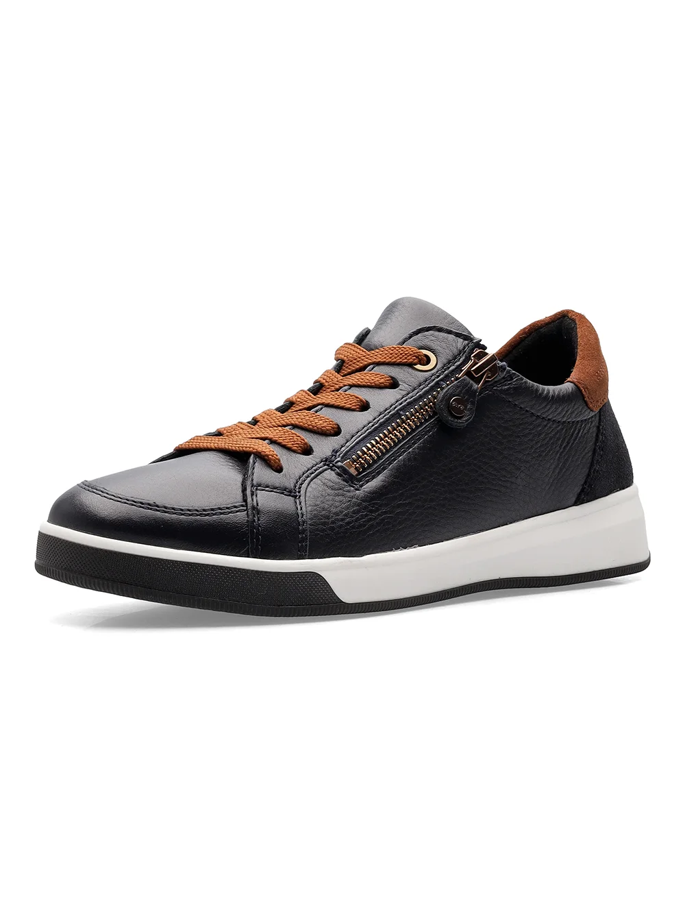 Schnürschuh Rom blau