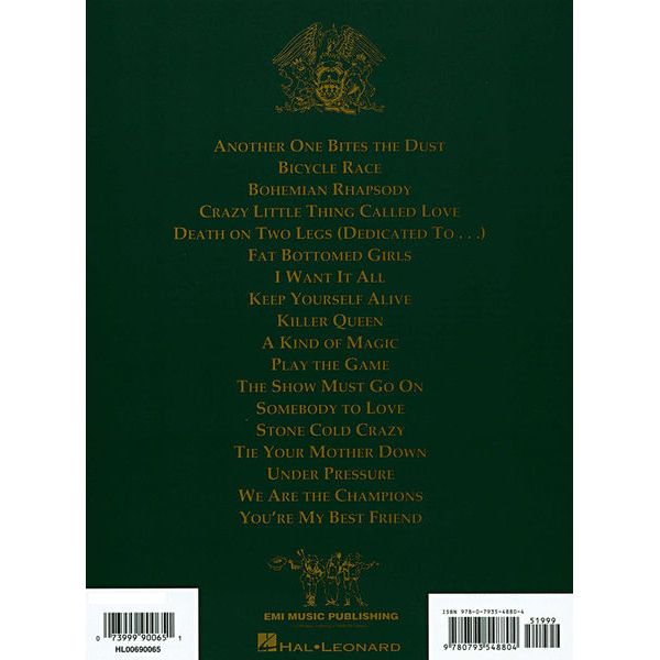 Hal Leonard Queen The Bass Guitar Collect