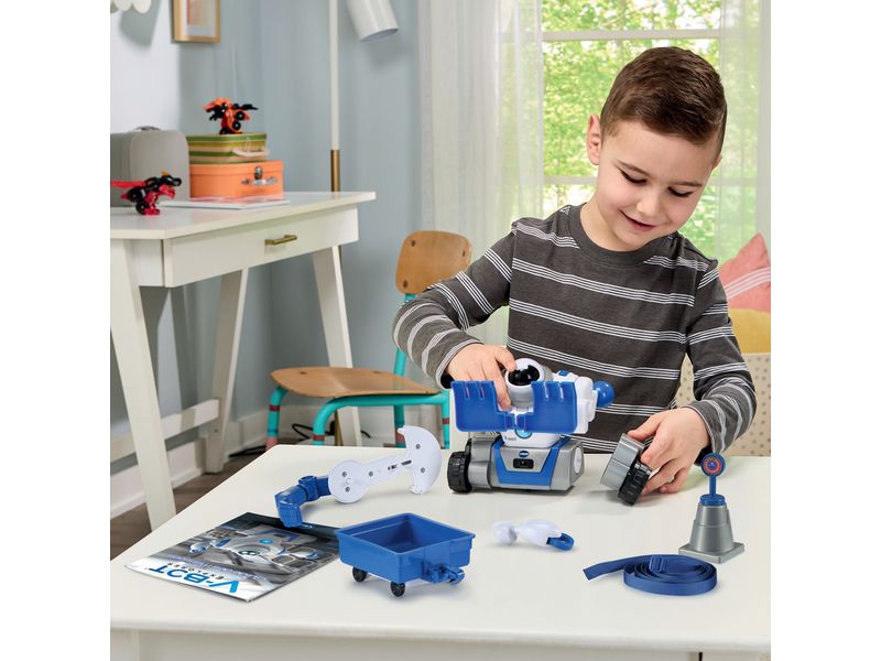 Vtech Roboter V-Bot 5 en 1 -FR- Motorisierter Roboter mit verschiedenen Bewegungen