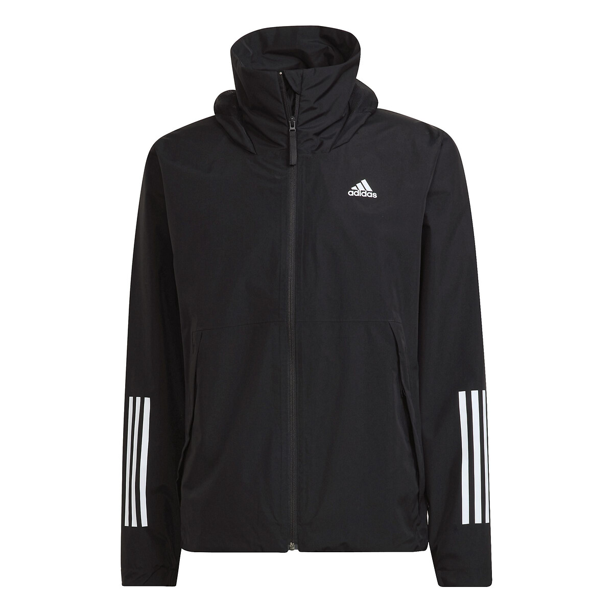 ADIDAS ROUPAS ESPORTIVAS<br>Corta-vento com gola alta e capuz