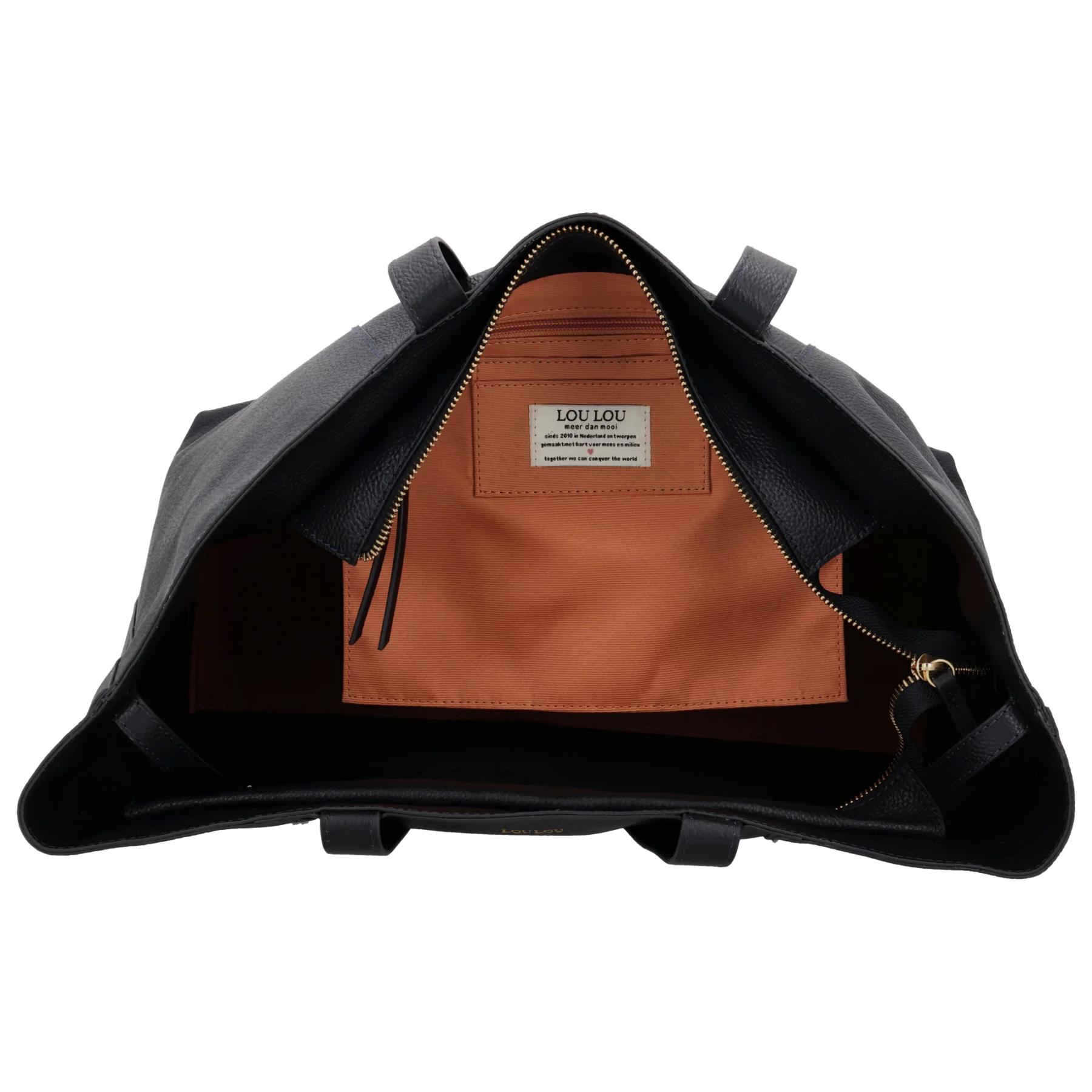 LouLou | Valerie | Leren shopper