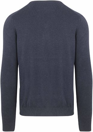 Suitable Respect Vinir Pullover Melange Navy RSP-24PUV-NA kopen