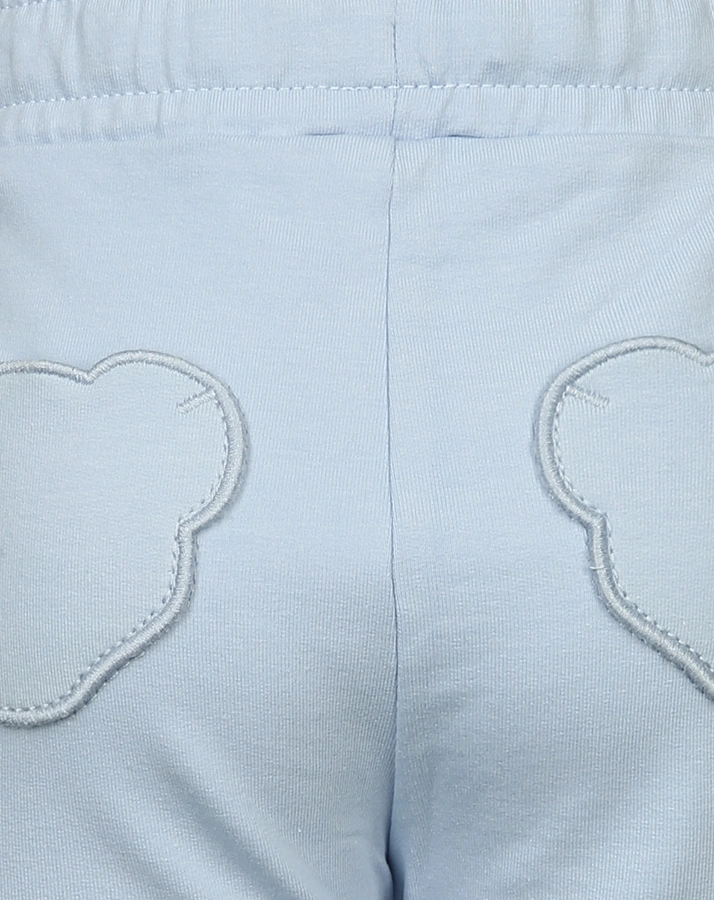Shorts MINI GIRLS – HELLO SUMMER in hellblau