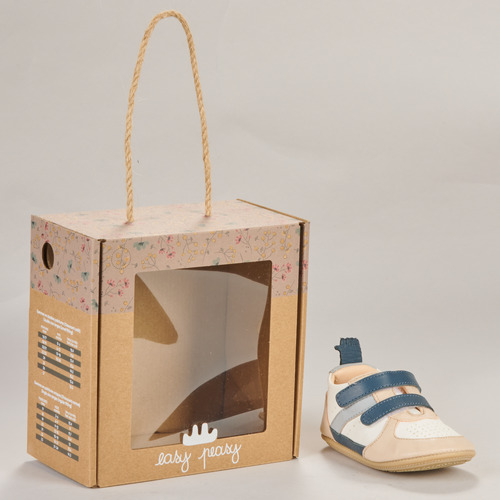 Easy Peasy - MY PRE BASBKET VELCRO - Bleu