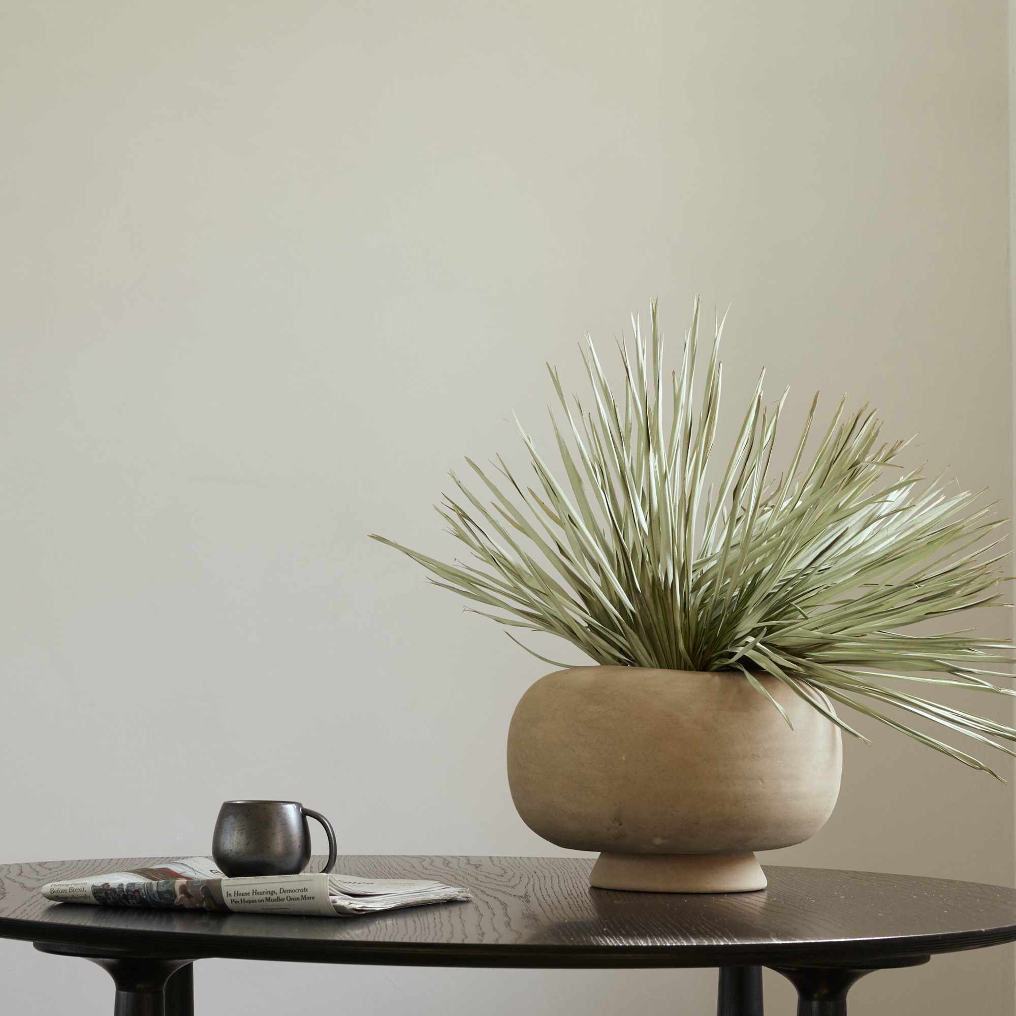 Kabin Vase Fat Black