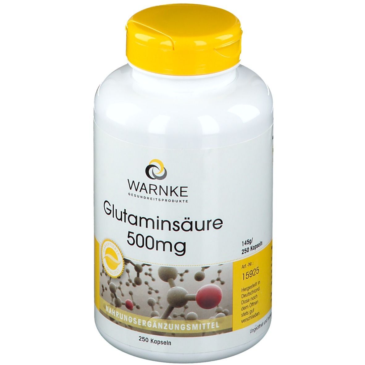 Glutaminsäure 500 mg Kapseln