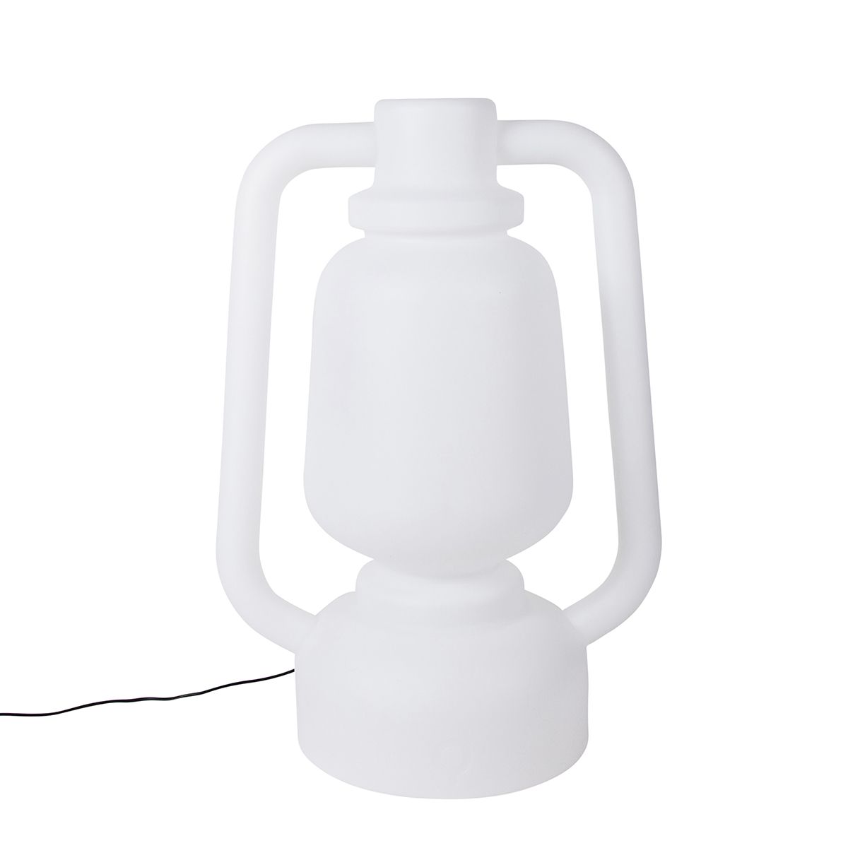 Smart vloerlamp wit 110 cm incl. Wifi G95 - Storm Extra Large