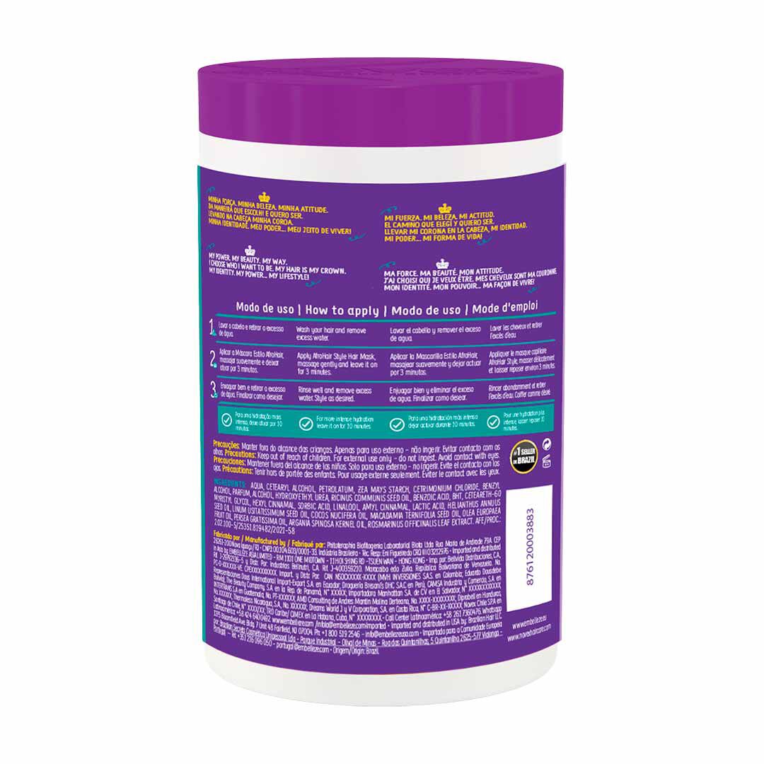 Novex AFROHAIR Máscara Capilar - 1000gr