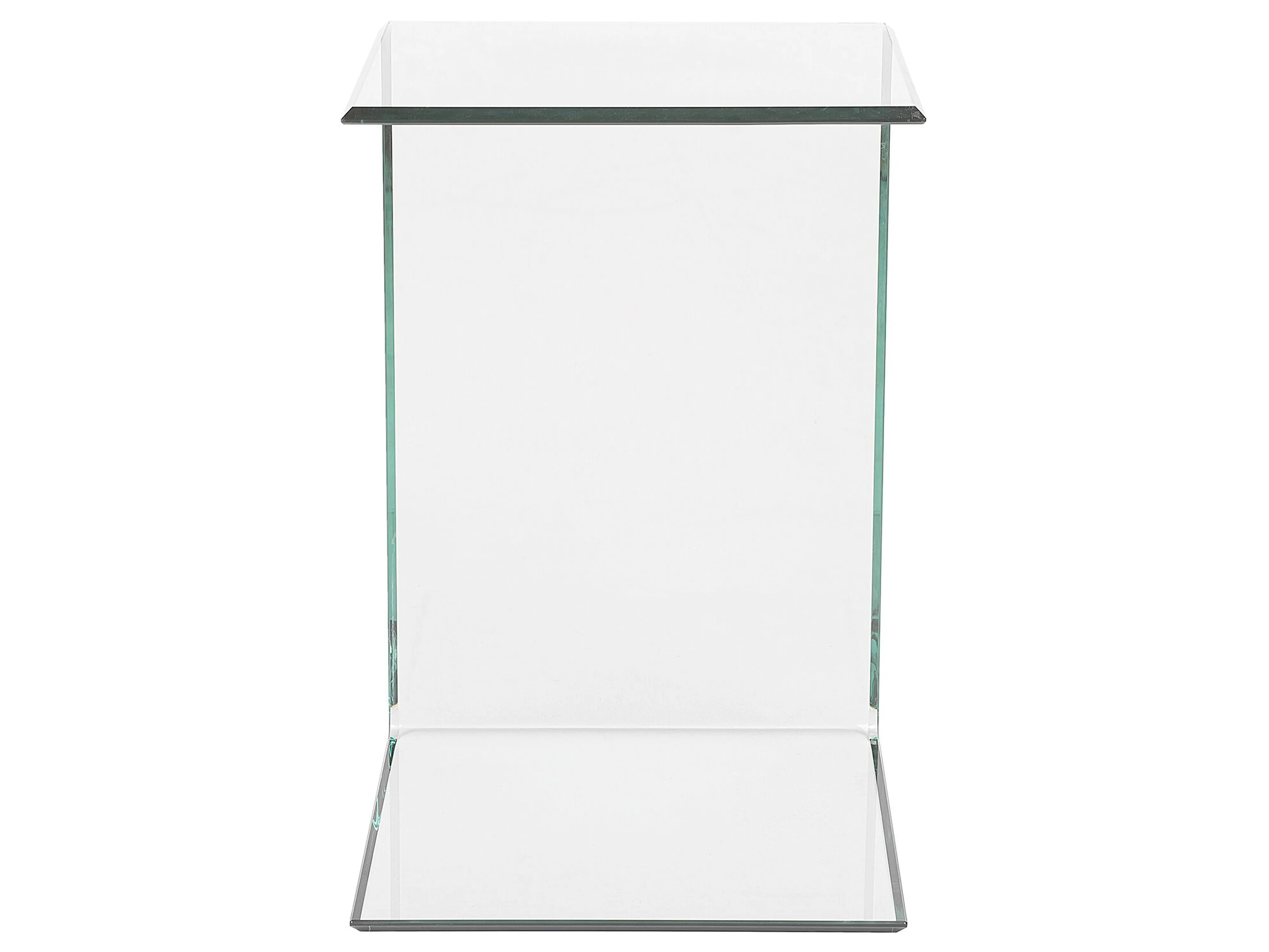 Bijzettafel LOURDES Veiligheidsglas Transparant