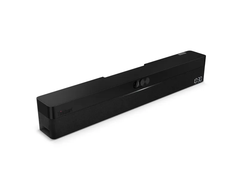 Lenovo ThinkSmart One - Videokonferencepakke (berøringsskærmkonsol, beregningssystem) - med 3 års Lenovo Premier Support   First Year Maintenance - Certified for Microsoft Teams Rooms - sort