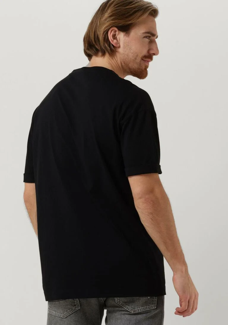 DRYKORN zwarte drykorn t-shirt thilo 520003