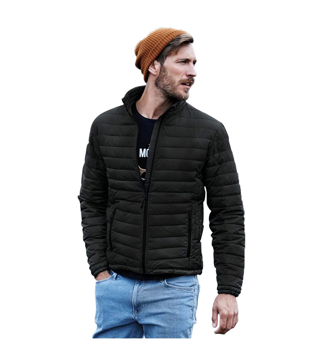 Tee Jays - Doudoune rembourrée - Hommes (Noir) - UTBC3334