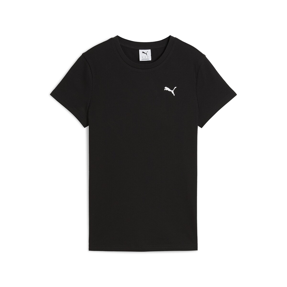 Camiseta de manga curta PUMA ESSENTIAL ELEVATED RIB