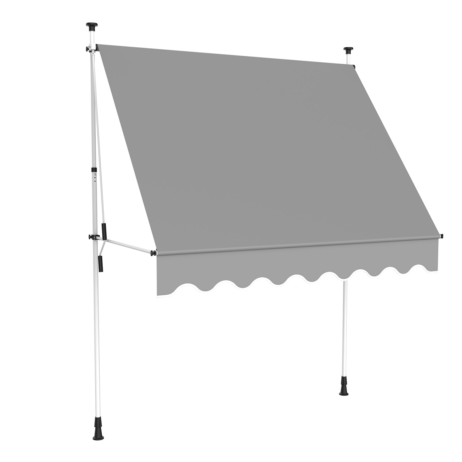 Balkon Markise - anthrazit - 200 cm breit