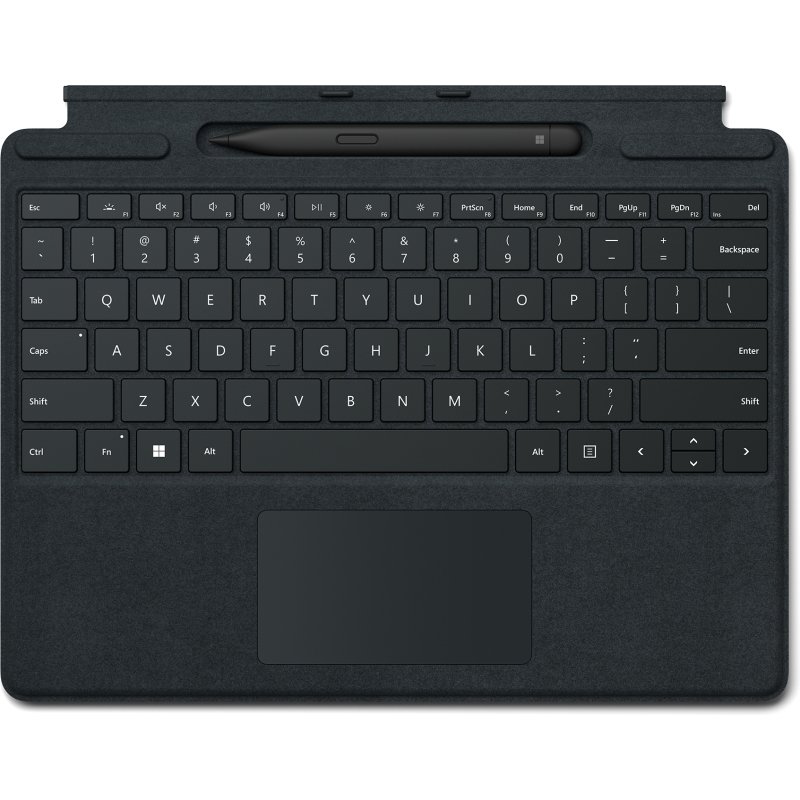 Microsoft 8X8-00150 clavier pour tablette Microsoft Cover port Noir