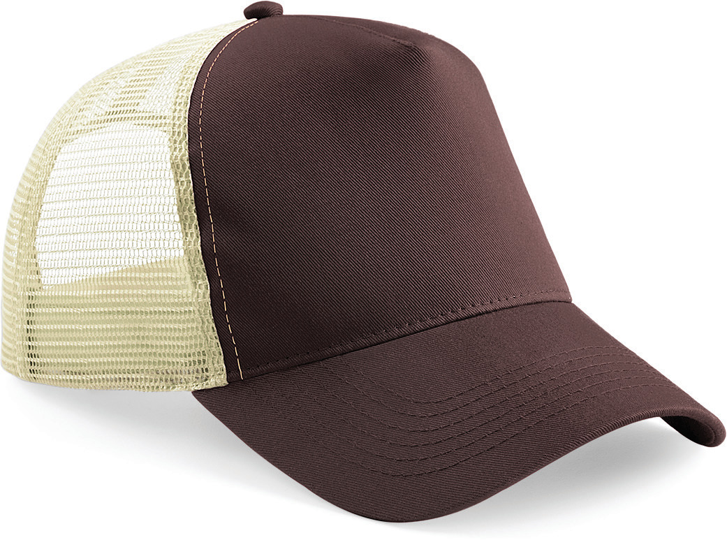 Beechfield B640 - Casquette Trucker Rétro Demi-Maille