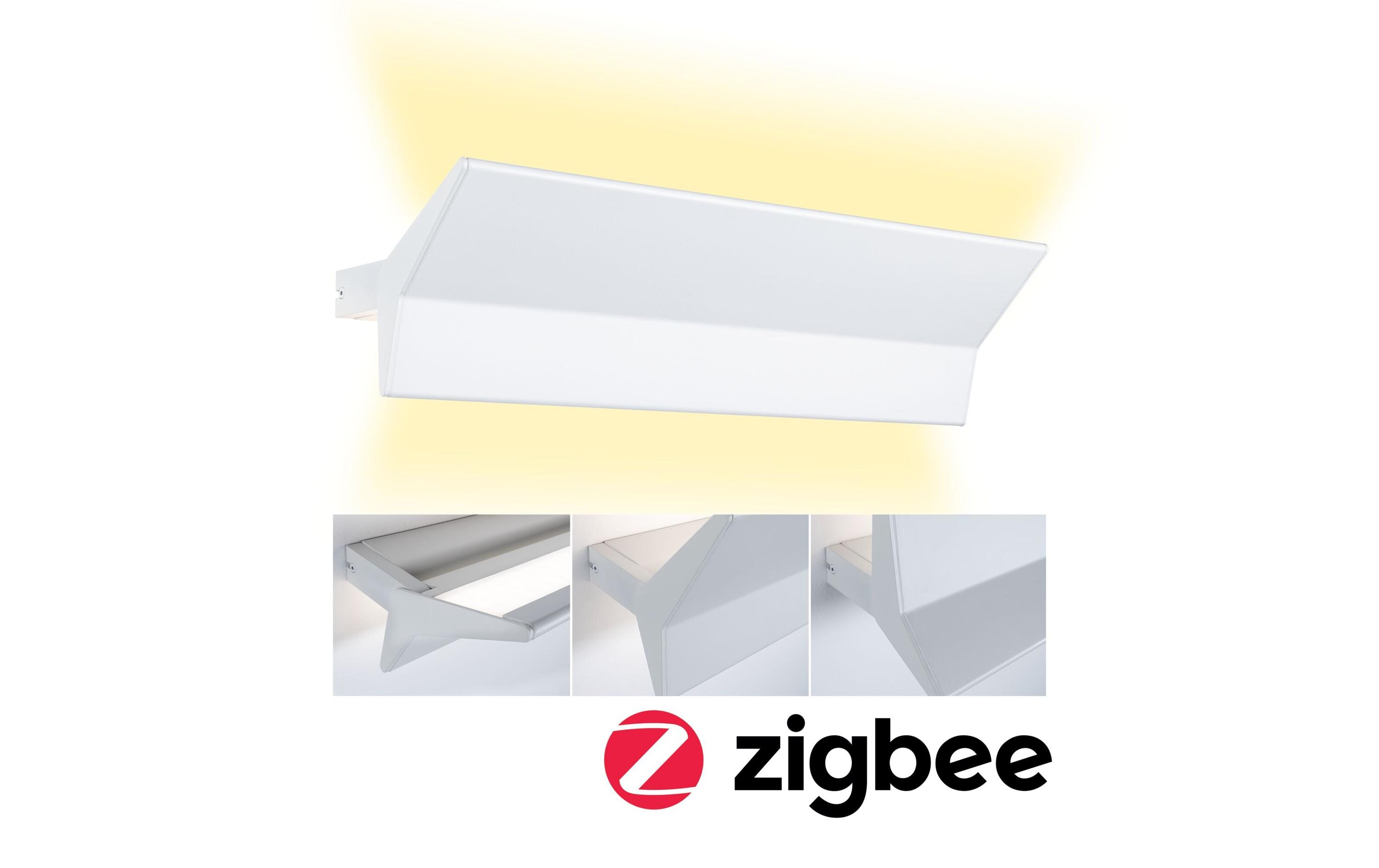 Wandleuchte Stine, 17W, 2700-6500K, Weiss<br>LED Wandleuchte Smart Home Zigbee