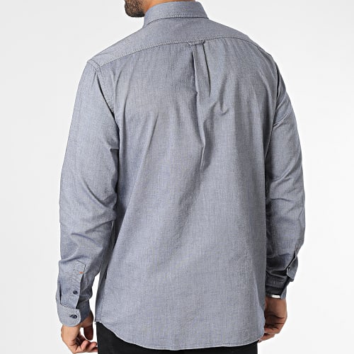 Chemise Manches Longues Rickert 50489341 Bleu Marine Chiné