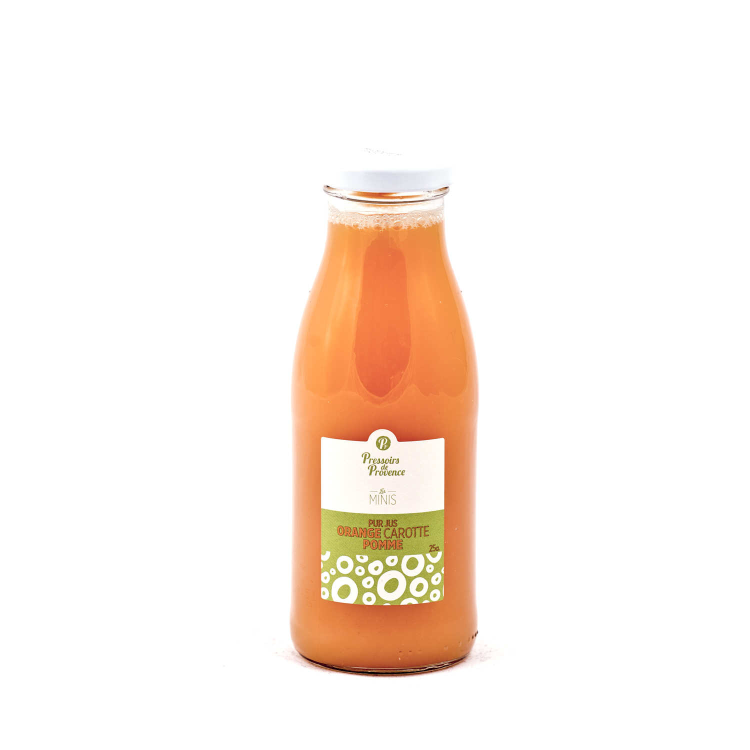 Pur jus orange carotte pomme